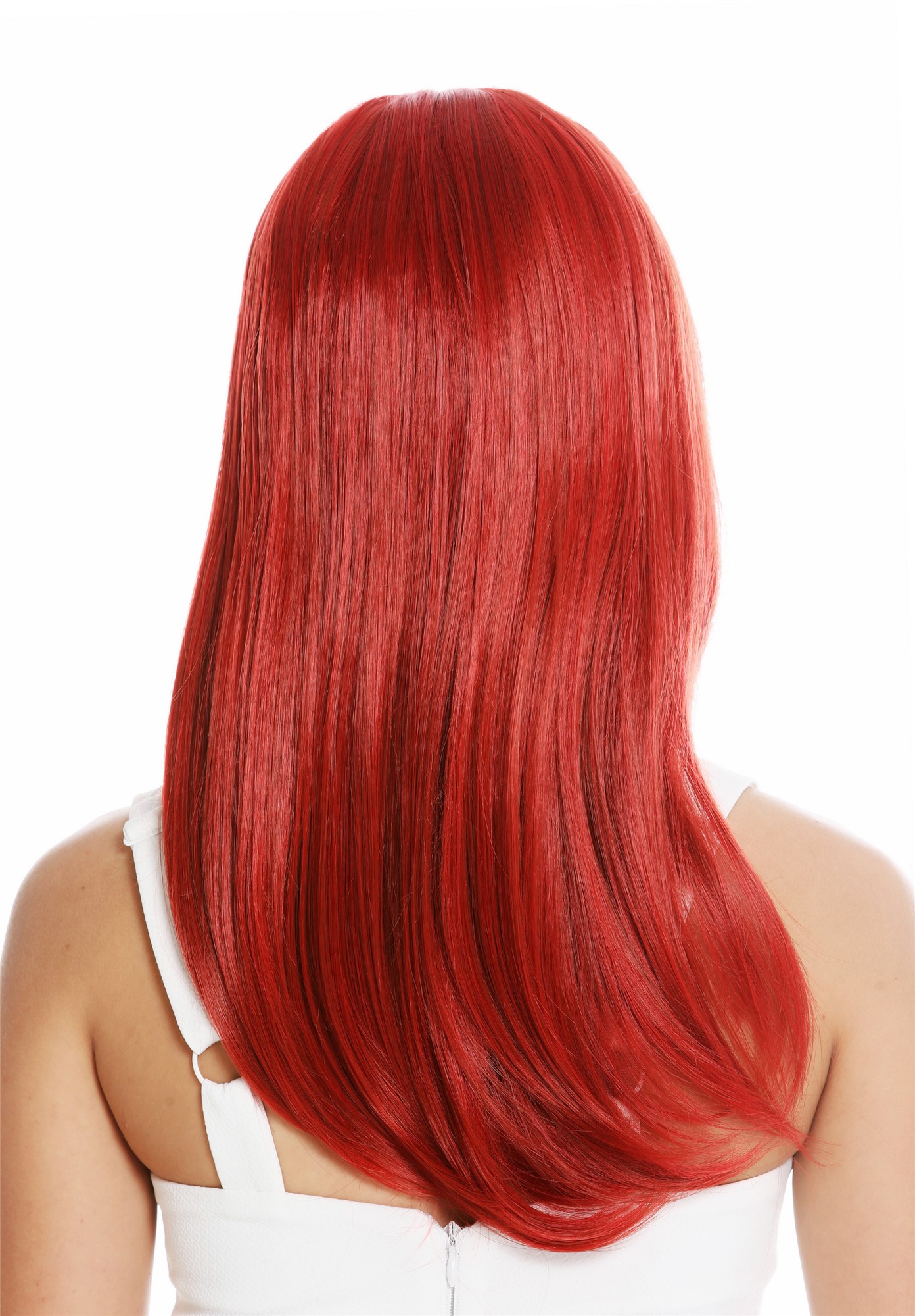 Quality Wigs, Ladies, fire red, straight, long