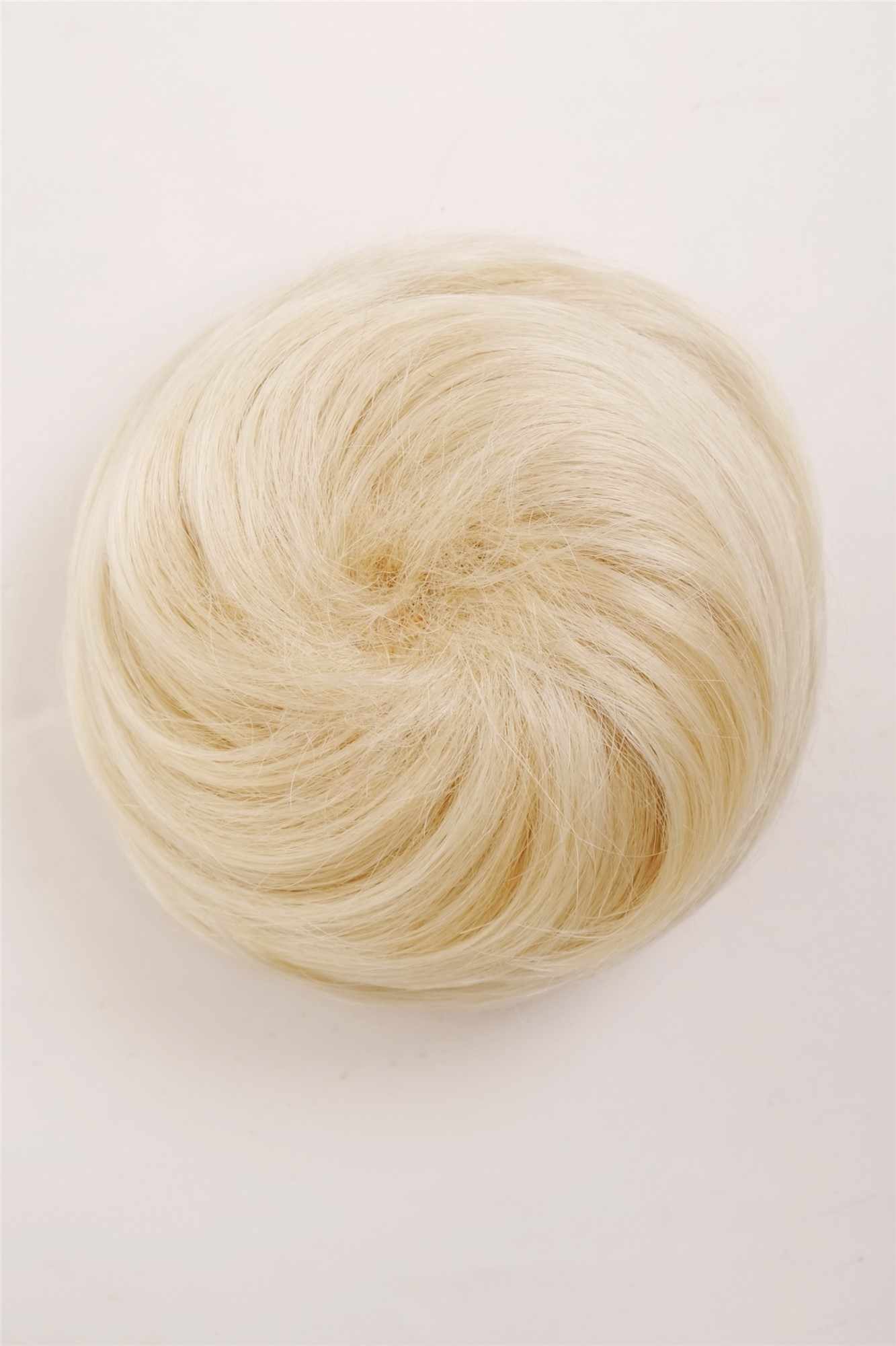 Dutt Haarknoten 60er Vintage Hellblond Modell: NHA-004B, Ansicht 5, WIG ME UP: Ihr Perücken Online Shop glatter Dutt Haarteil Blond-Mix
