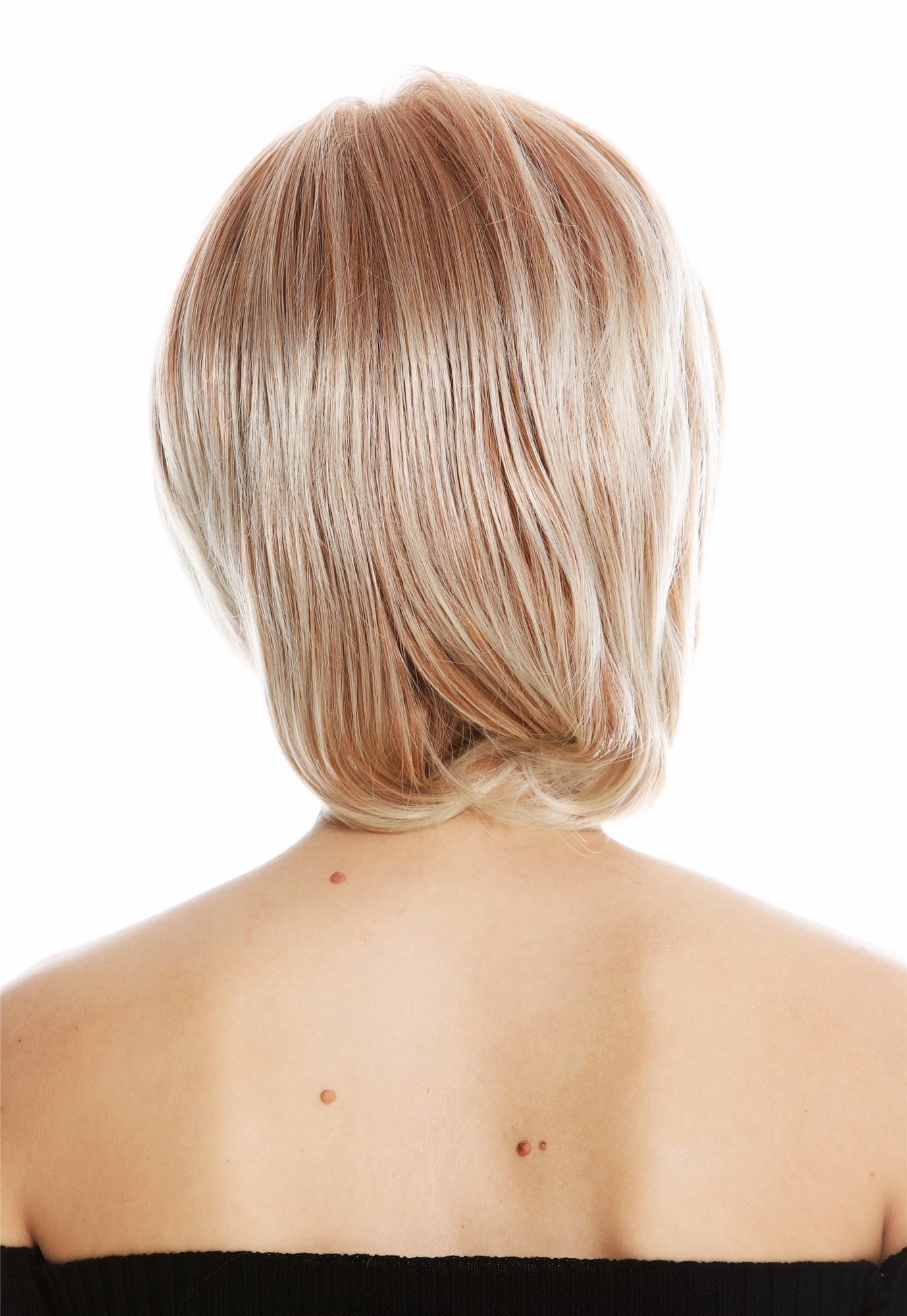 Quality Wigs, Ladies, blond mix, straight, short