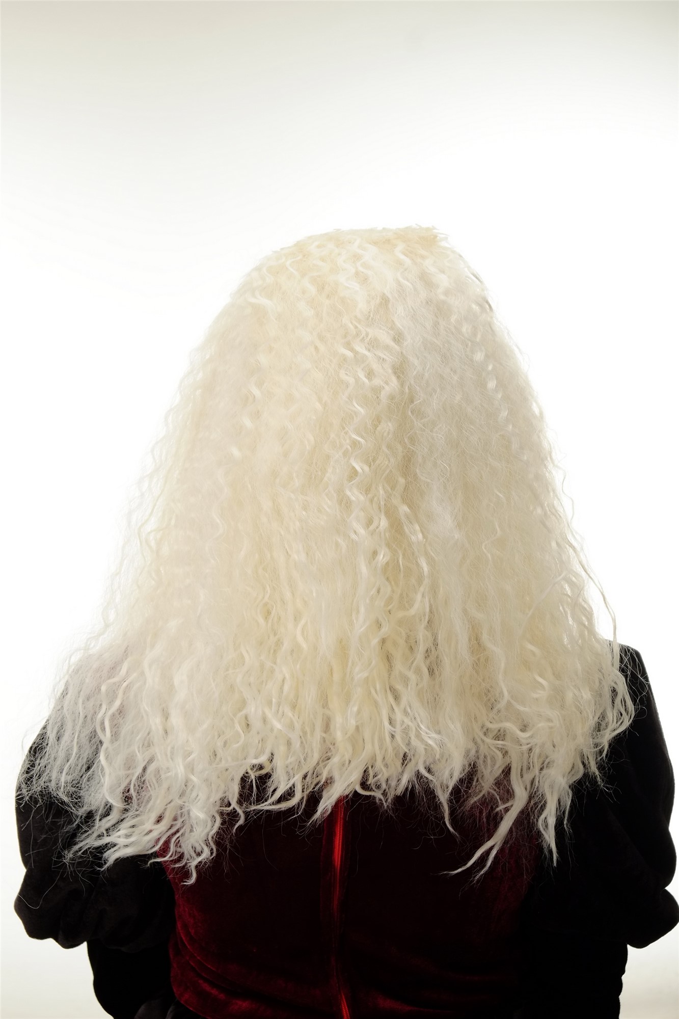 günstige Party Perücke, Perücke Hellblond Krepplocken Tolle PT0030-K613, Ansicht 4, WIG ME UP: Ihr Perücken Online Shop lockige Party Perücke Blond lange Haare für Damen
