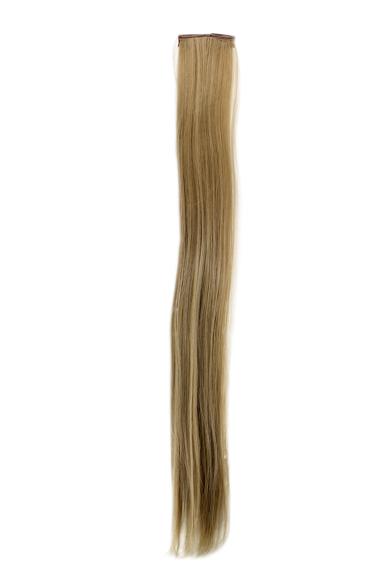 glatte Extensions Helles Aschblond 63 cm lang