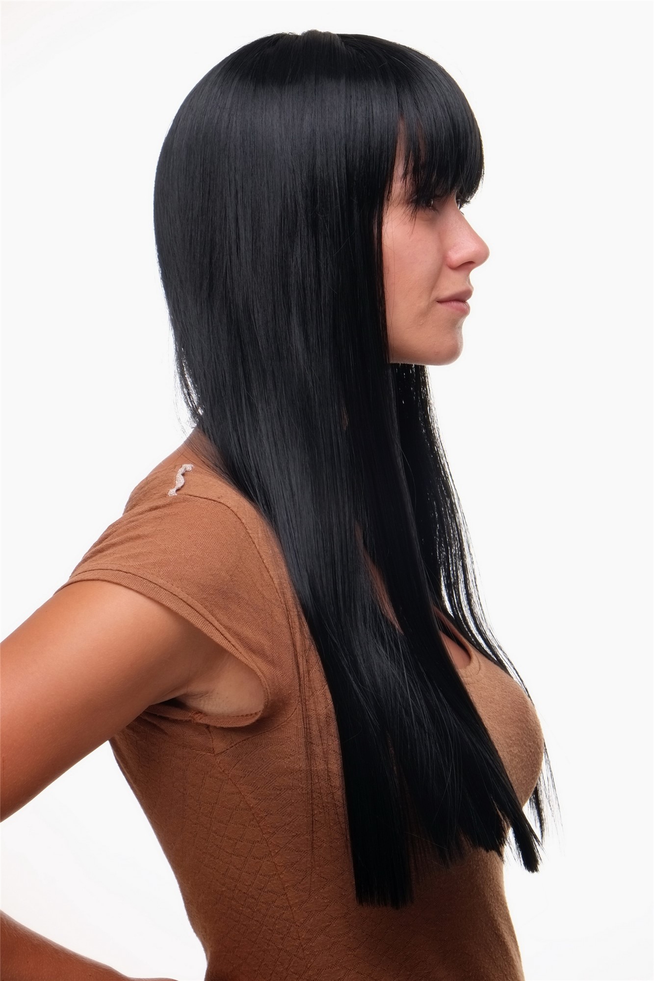 Quality Wigs, Ladies, Black, straight, long