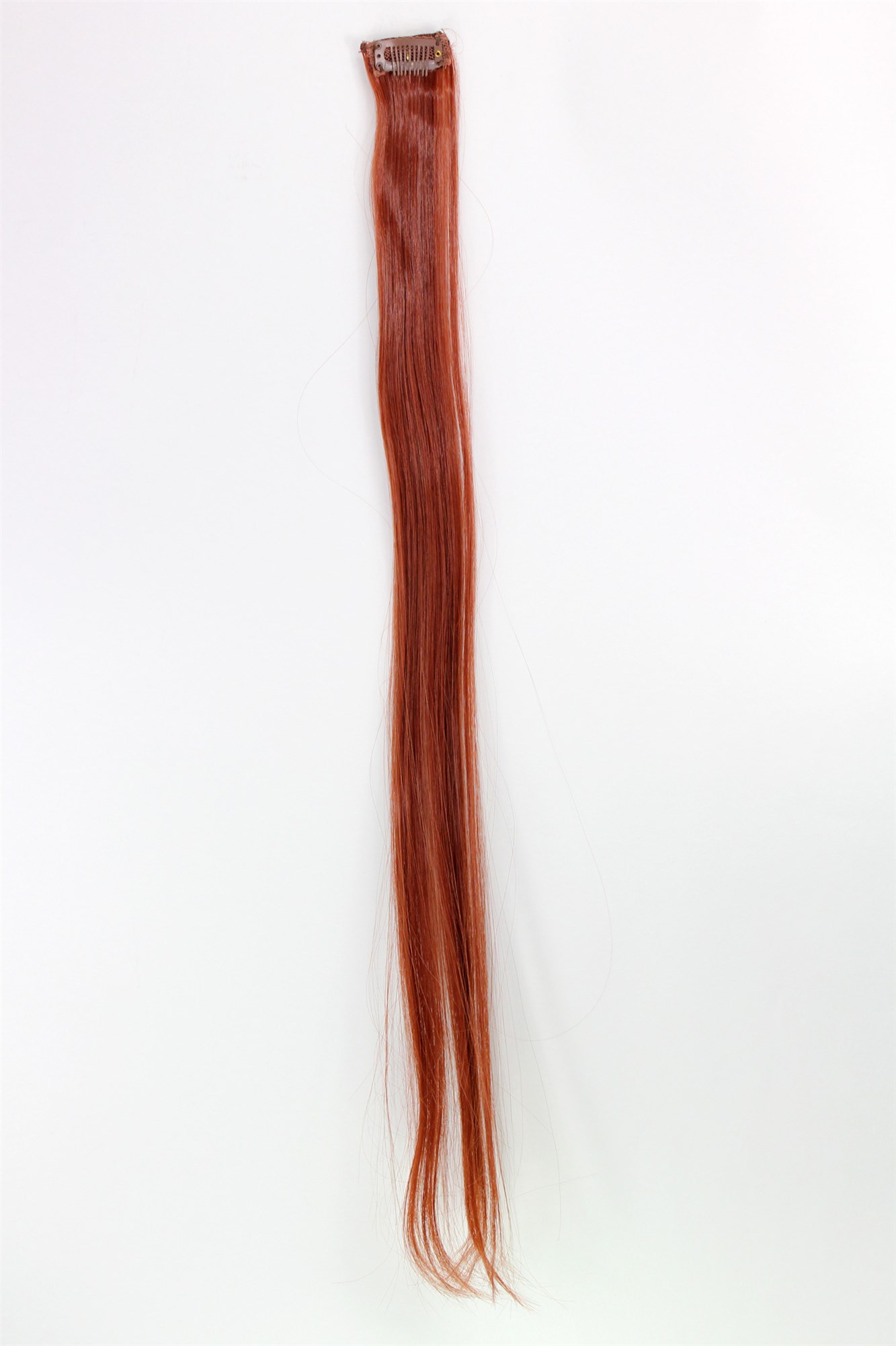 glatte Extensions Rostrot 63 cm lang