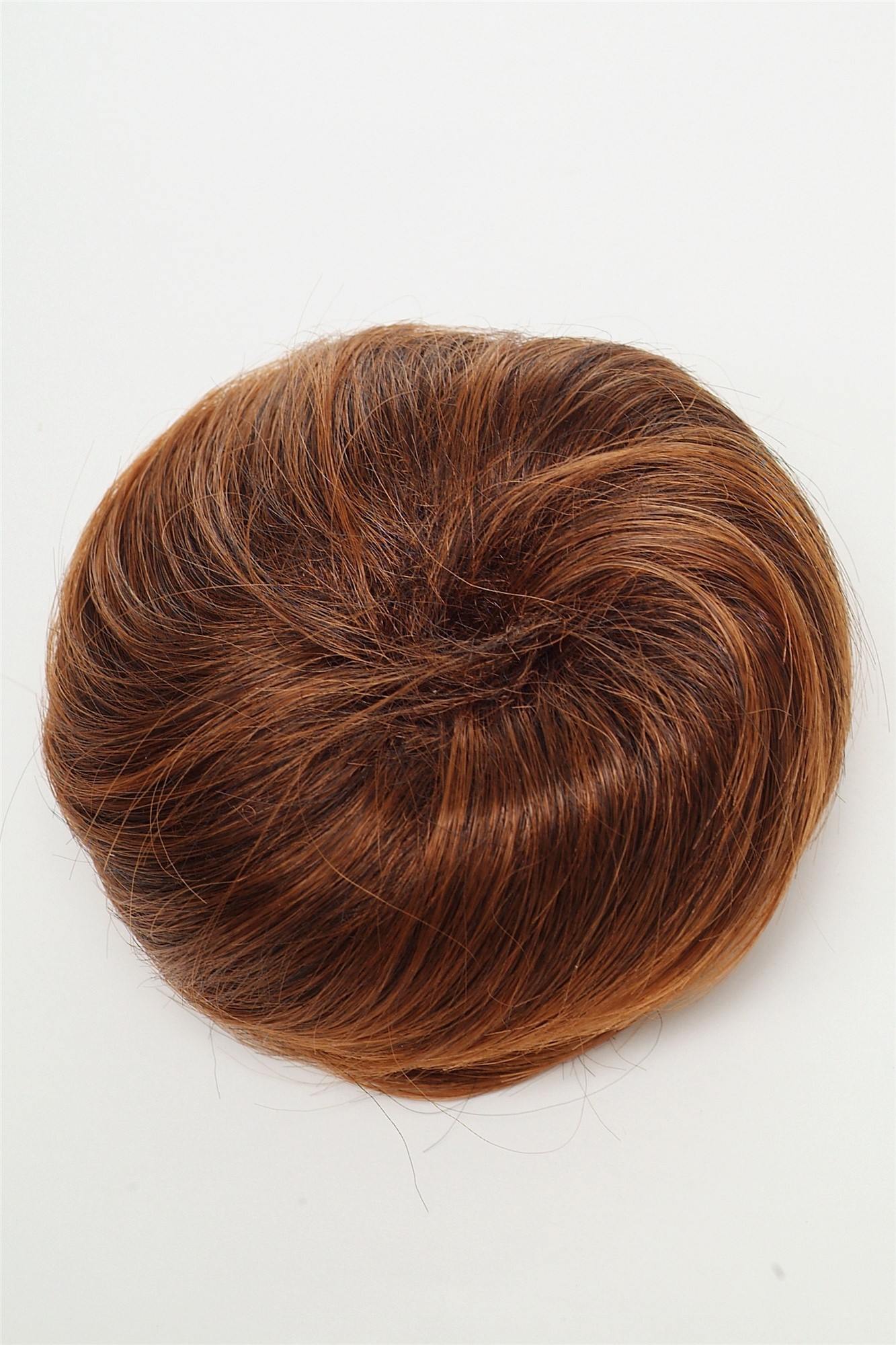 Haarknoten Dutt 60er Vintage Braun-Mix Modell: NHA-004D, Ansicht 2, WIG ME UP: Ihr Perücken Online Shop glatter Dutt Haarteil Schwarz-Braun-Mix