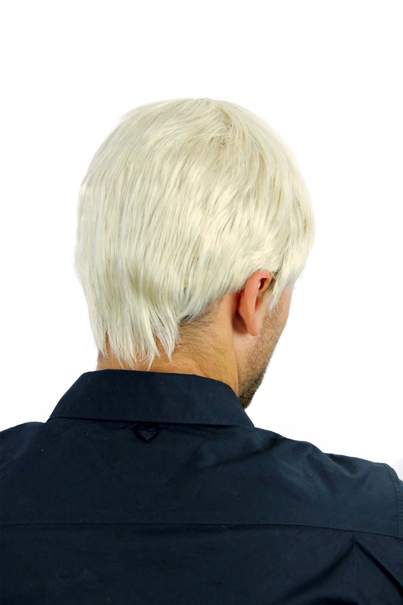 WL-3037-88 Men Gents  Wig short straight very bright blond, view 3, WIG ME UP: Your Perücken Online Shop Quality Wigs, Men, Lichtlond, straight, short