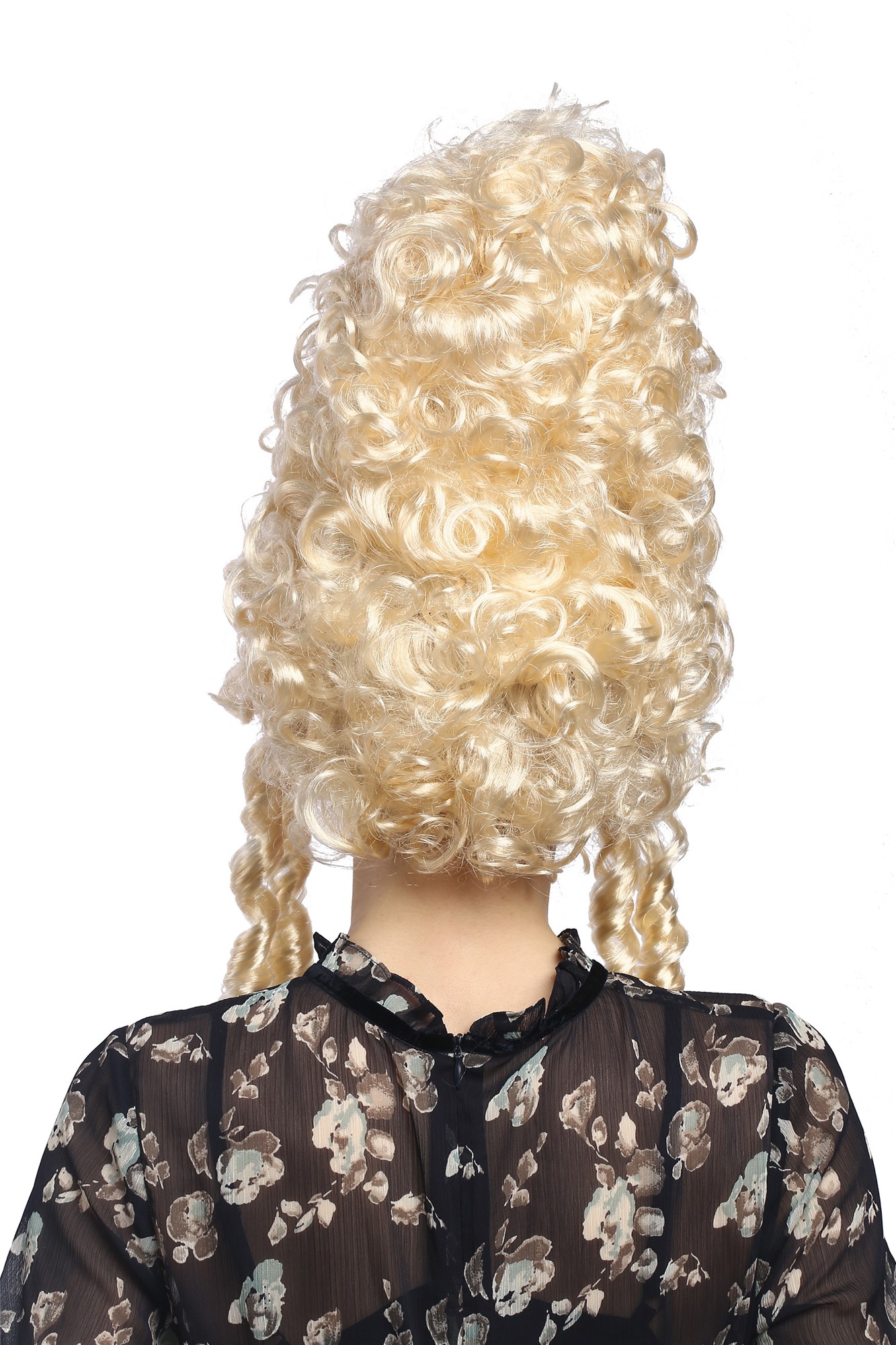 90867-ZA88 Lady Party Wig Halloween historic Cosplay Baroque Beehive blond curly Marie Antoinette, view 2, WIG ME UP: Your Perücken Online Shop Party Wig, Ladies, Blonde, curled, long