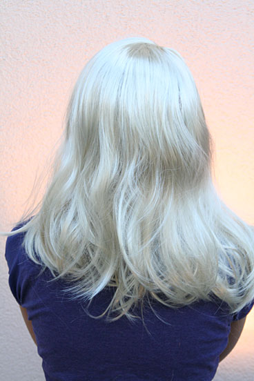 günstige Party Perücke, Party Perücke blond Bob Pony LM3124-P88, Ansicht 4, WIG ME UP: Ihr Perücken Online Shop lockige Party Perücke Blond kurze Haare für Damen
