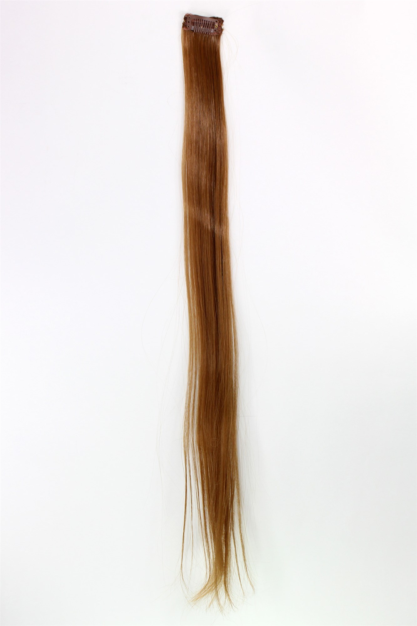 glatte Extensions Kupferblond 63 cm lang