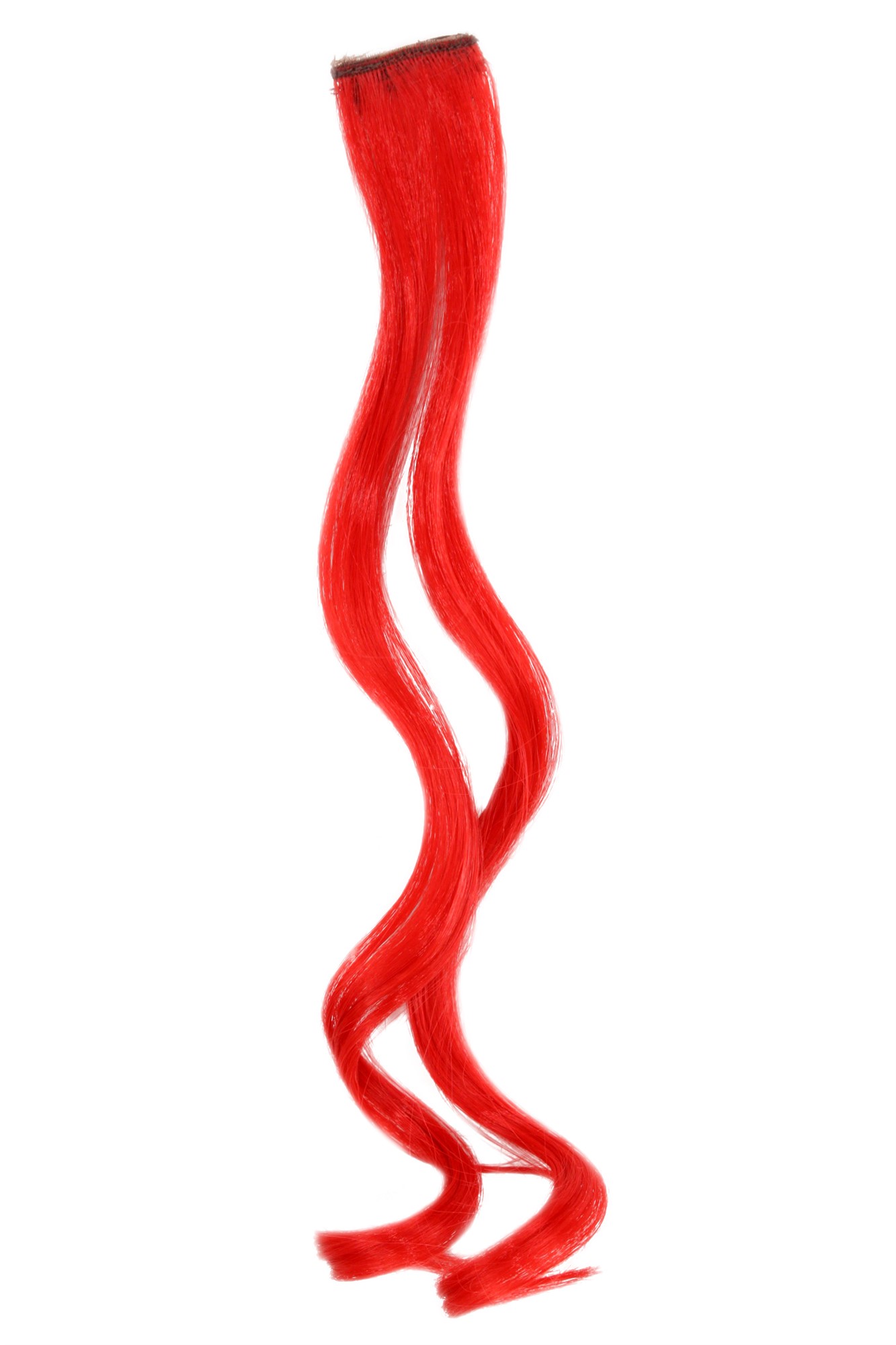 wellige Extensions Rot 45 cm lang