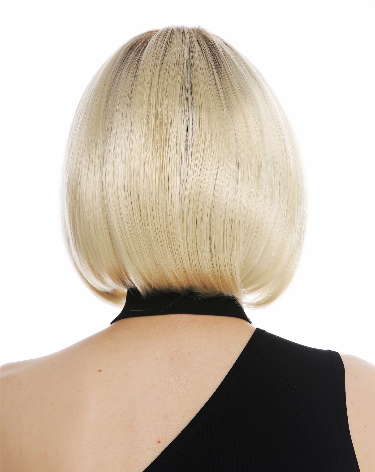 Quality Wigs, Ladies, blonde-brown mix, straight, short