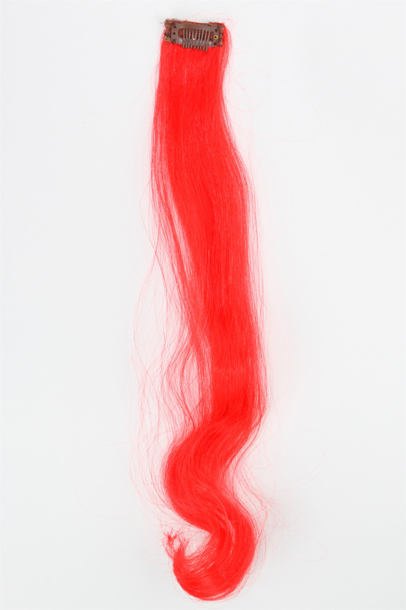 wellige Extensions Helles Rot 45 cm lang