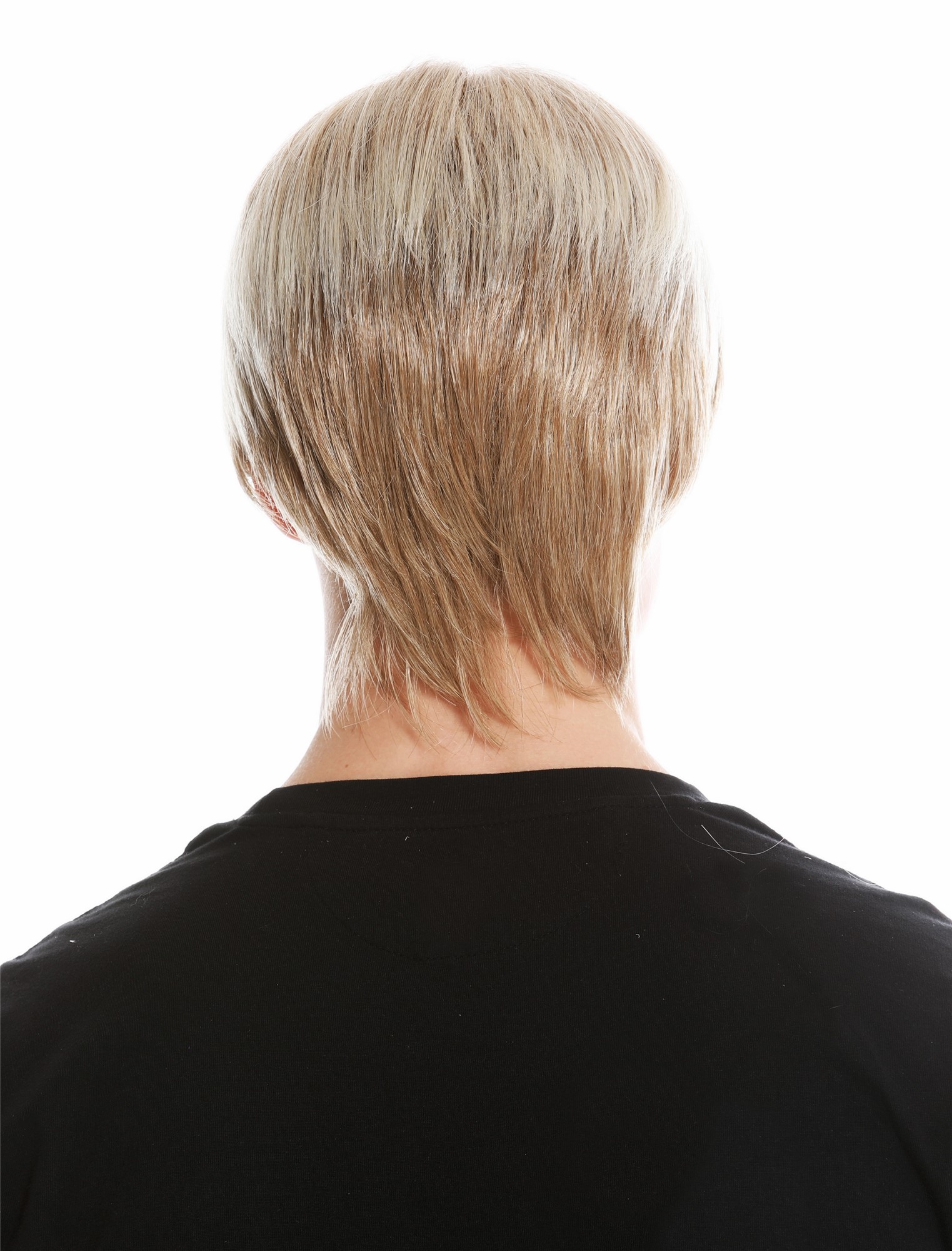 Monofilament men's wig short sleek medium blonde light blonde  mix TYL-019-MT, view 4, WIG ME UP: Your Perücken Online Shop Quality Wigs, Unisex, blond mix, straight, short