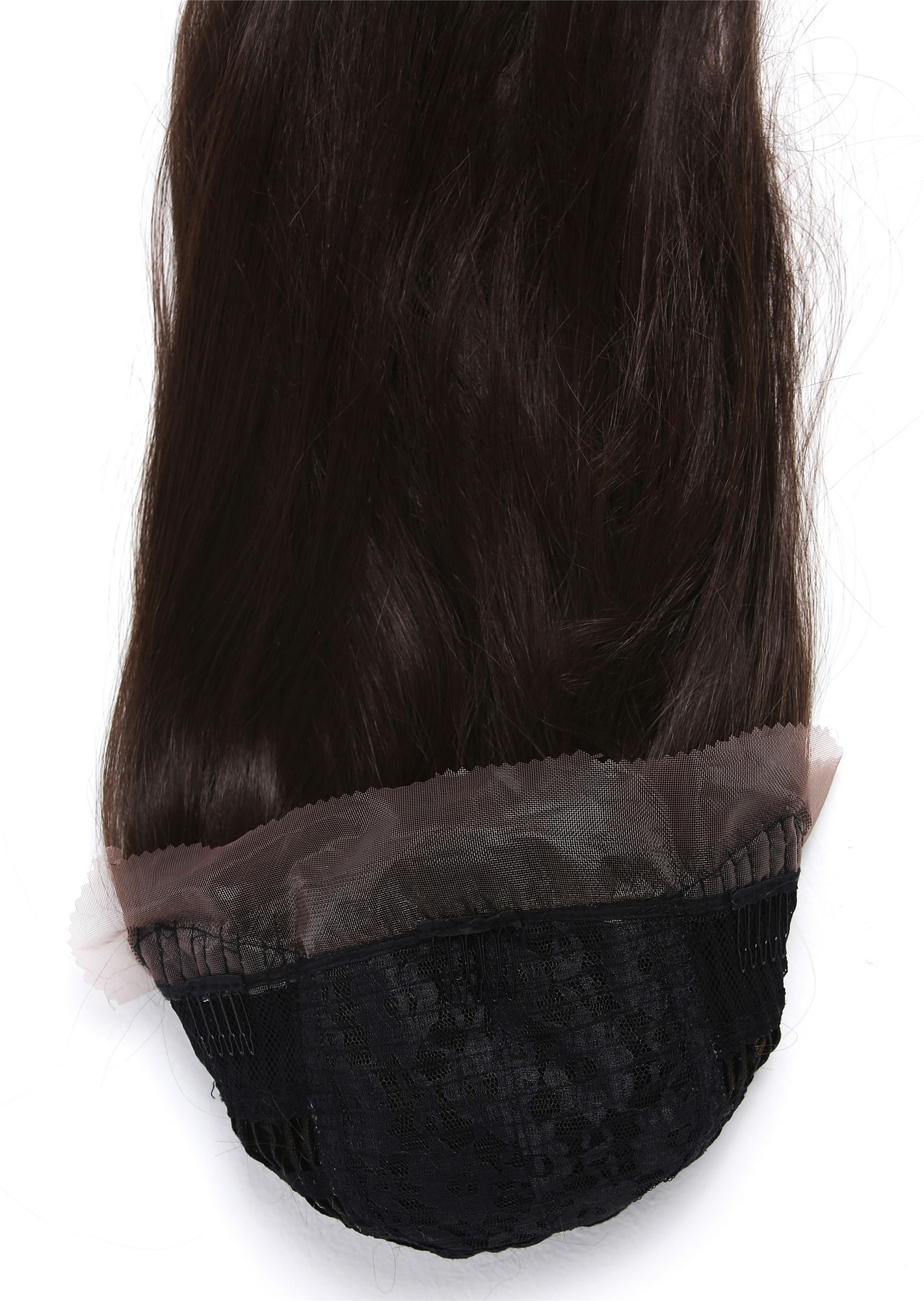 Quality Wigs, Ladies, brown mix, straight, long