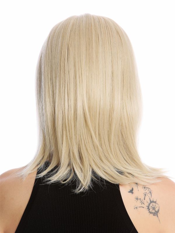 Perücke kurz Longbob Scheitel Hellblond Mix Modell: YZF-4358 kaufen ...